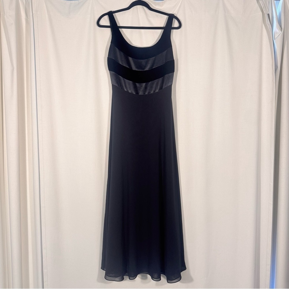 Vintage Jones New York Black Evening Dress
